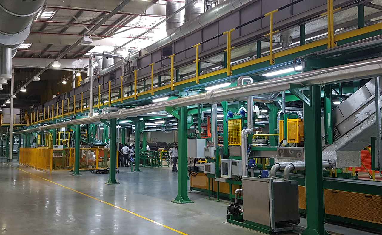 Extrusion Cooling Line