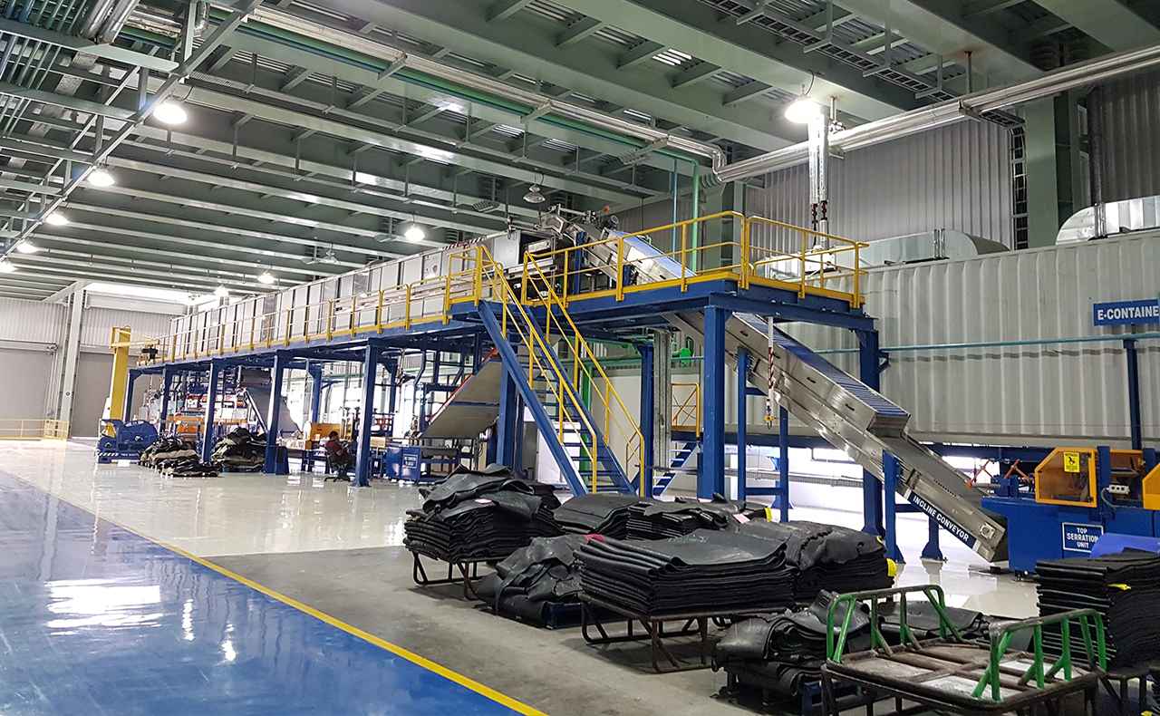 Extrusion Cooling Line Full